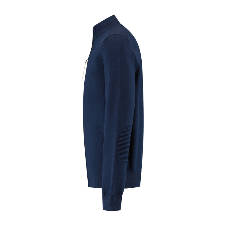 Ethan Men - Outdoor cardigan - Blue L