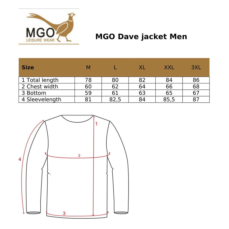 Dave Men - Jacket - Waterproof - Rusty SC
