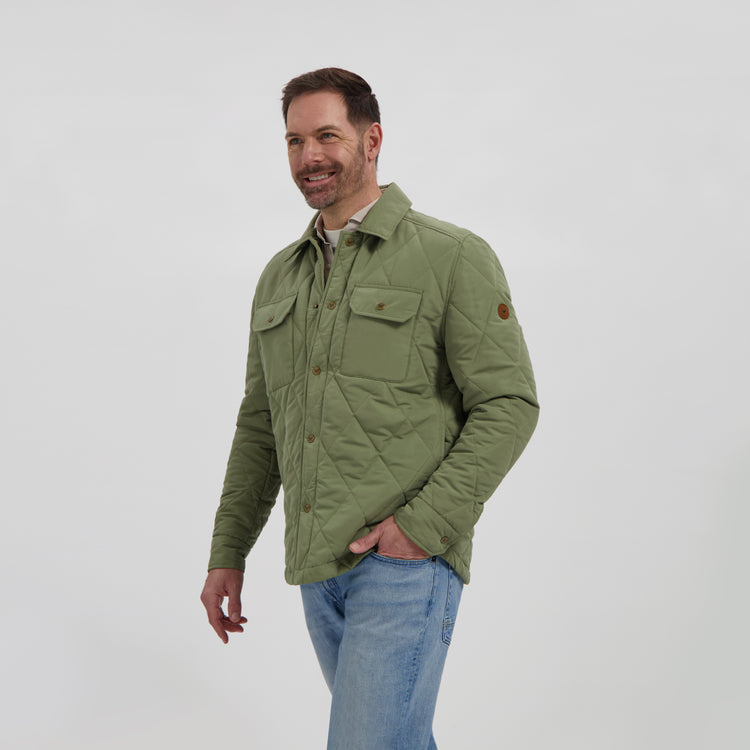 Harvey Men - Mid-season jacket - Green MV