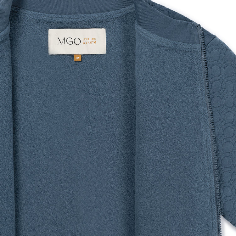 Francis Women - Outdoor cardigan - Fleece lining - Blue DCI