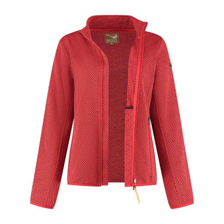 Lucy Men - Outdoor cardigan - Red CVO