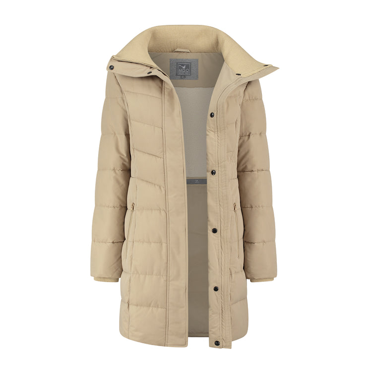 Olivia Women - Puffer jacket - Beige F
