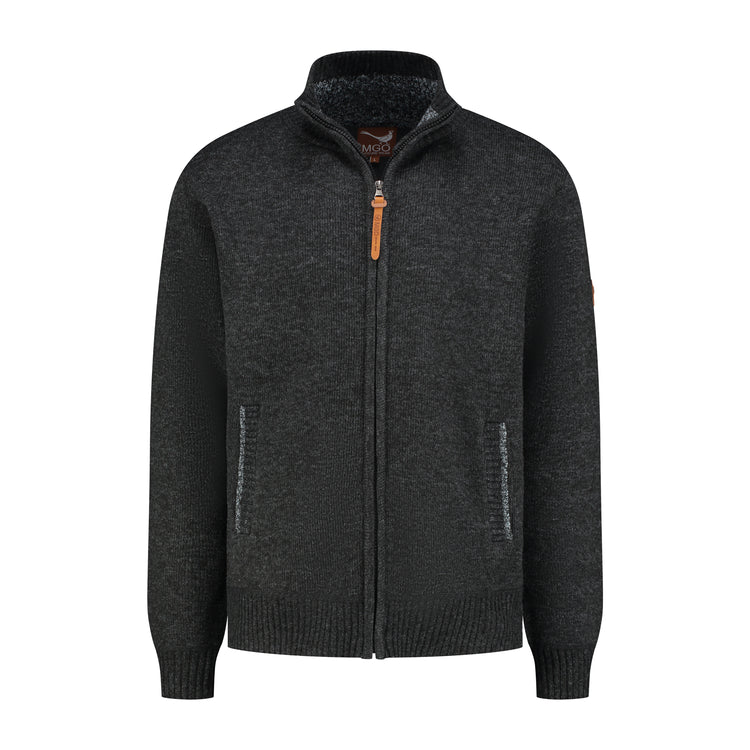 Pine Men - Cardigan - Black F