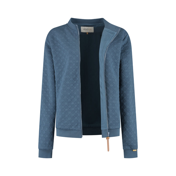 Francis Women - Outdoor cardigan - Fleece lining - Blue CVO
