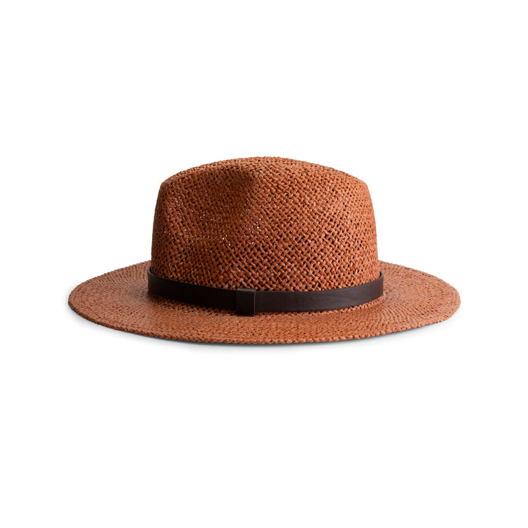 York Unisex - Straw hat - Rust ACC2