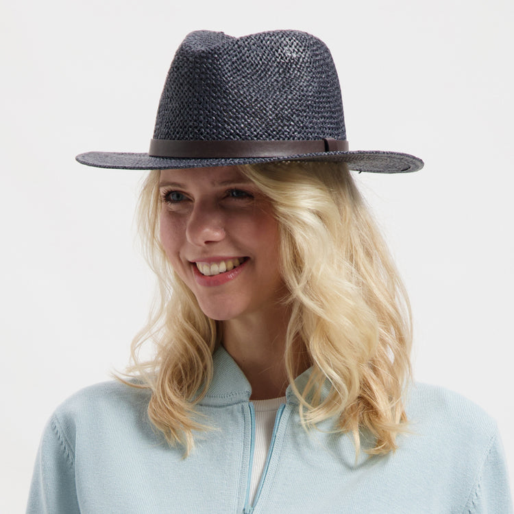 York Unisex - Straw hat - Navy ACC4