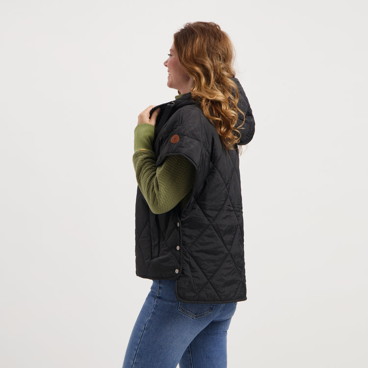 Leah Women - Bodywarmer - Lightweight jacket - Black MV
