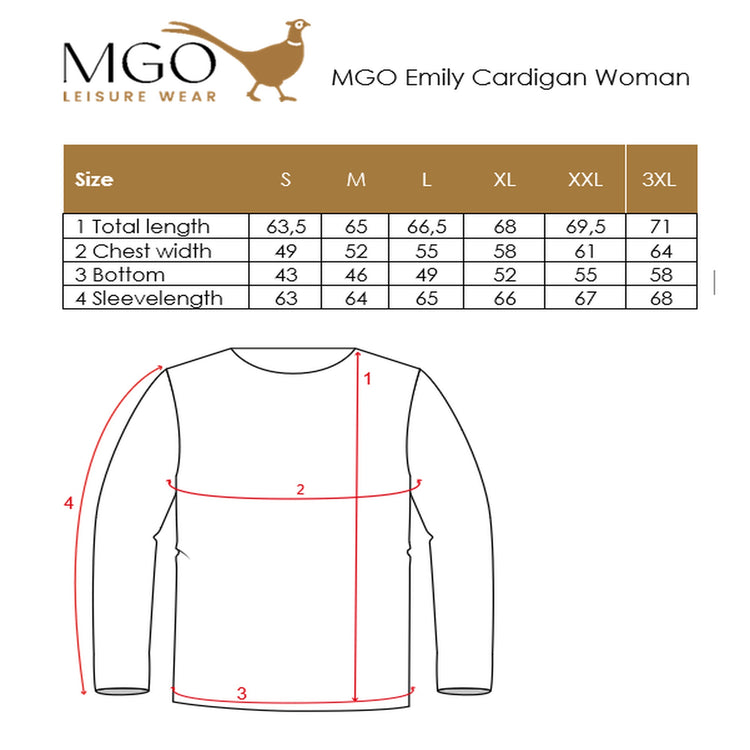 Emily Women - Outdoor cardigan - Pink SC