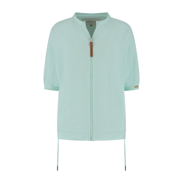 Yule Women - Cardigan - Short sleeves - Mint green F