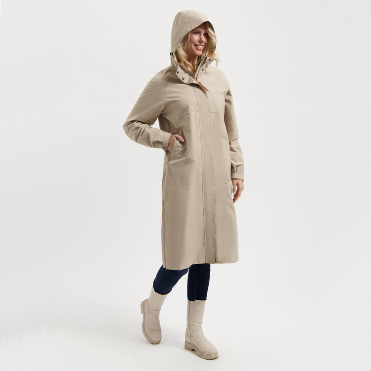 Lori Women - Hardshell jacket - Waterproof - Taupe MV