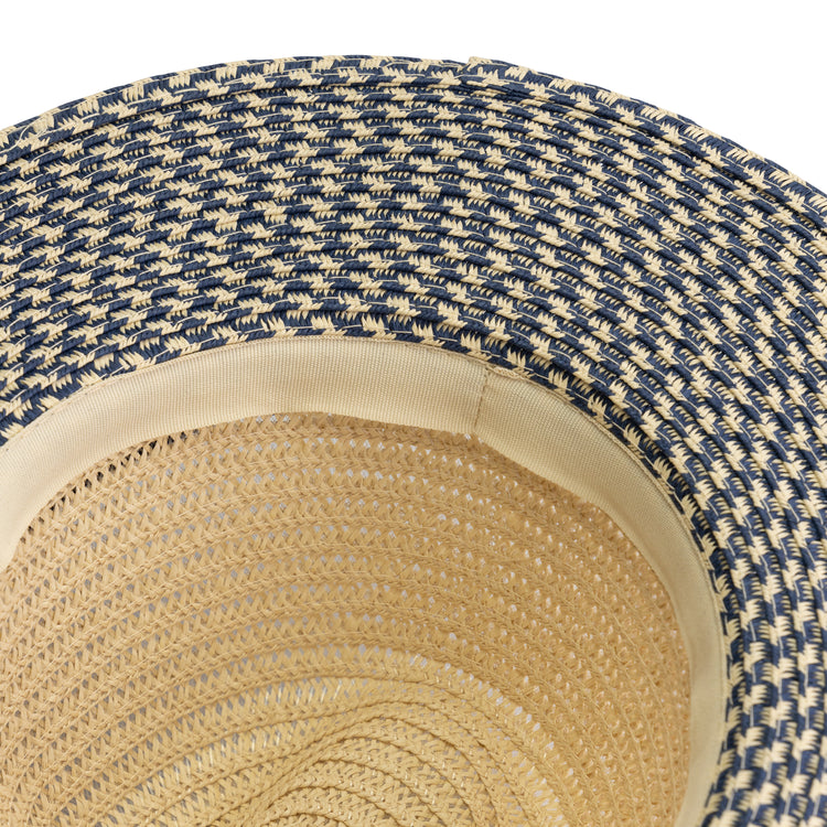 Bolton Unisex - Straw hat - Navy ACC3