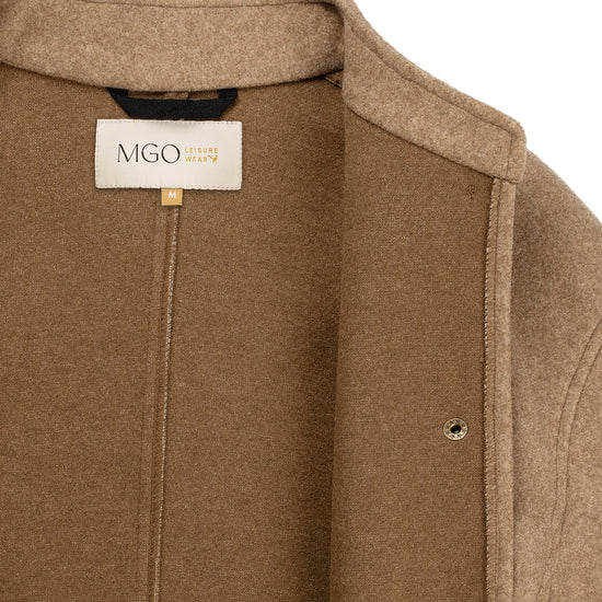 Camilla Women - Lightweight Jacket - Wool look - Light brown DCI