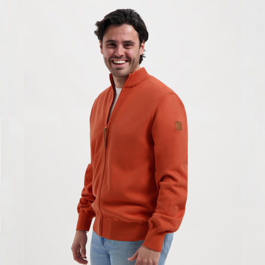 Ian - Cardigan - Men - Rusty MV
