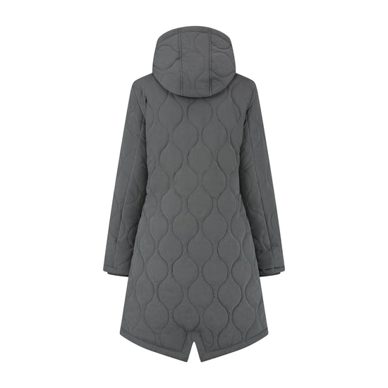 Lauren Women - Winter Coat - Quilted - Antracite B