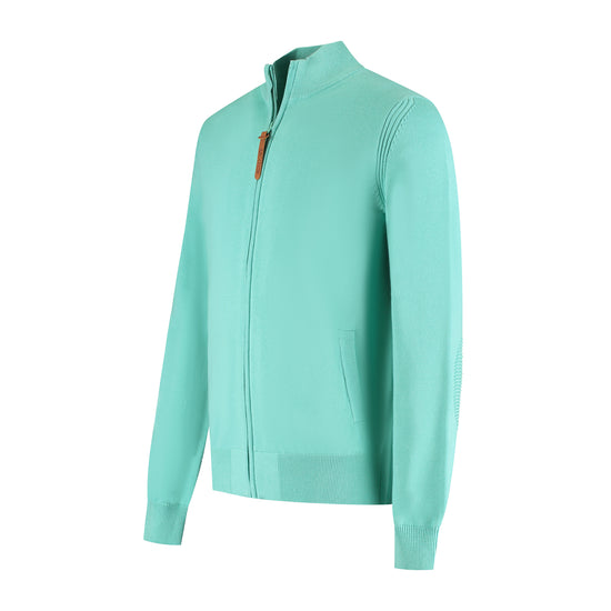 Ethan Men - Outdoor cardigan - Mint green FL