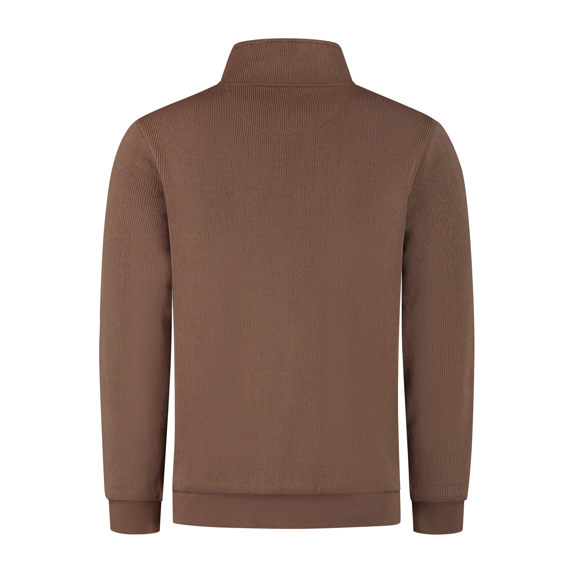 Kane Men - Outdoor cardigan - Fleece - Brown B