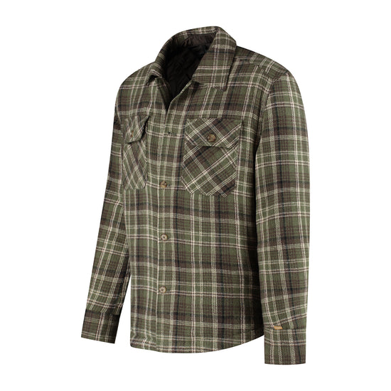 Duke Men - Shacket - Lightweight jacket - Padded shirt - Green FL