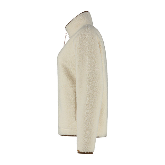 Teddy Women - Outdoor cardigan - Teddy fleece - Off white L