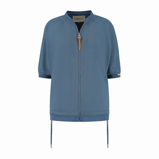 Yule Women - Cardigan - Short sleeves - Blue F