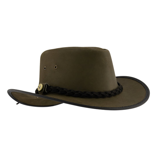 Leather Country Hat - Uni - Green ACC2