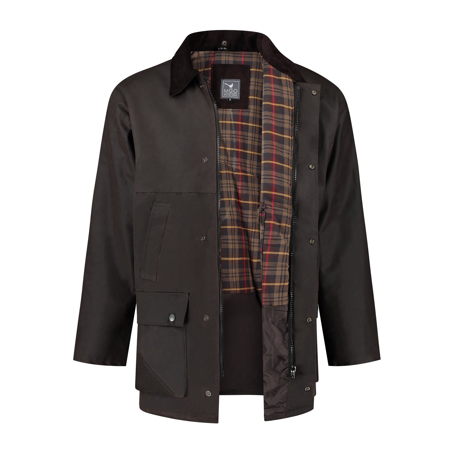 British - Wax jacket - Men - Brown CVO