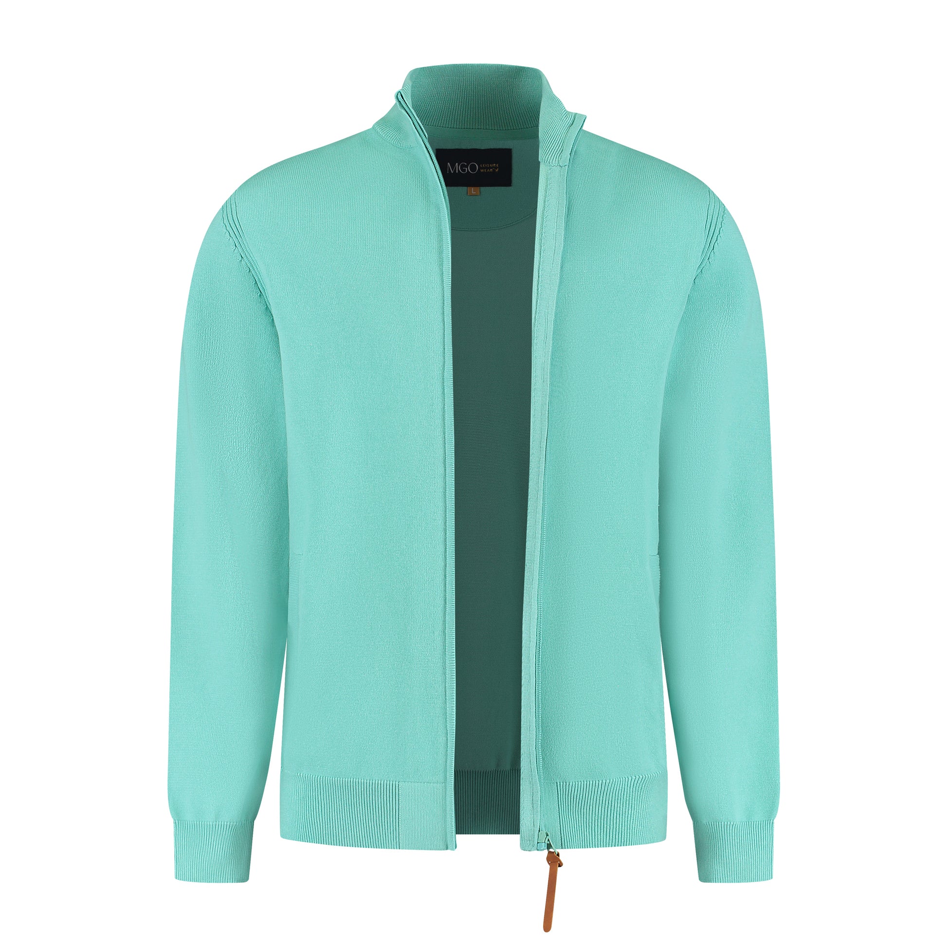 Ethan Men - Outdoor cardigan - Mint green CVO