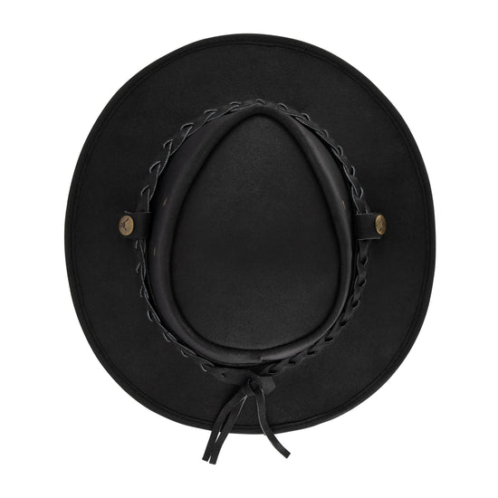 Leather Country Hat - Uni - Black ACC4