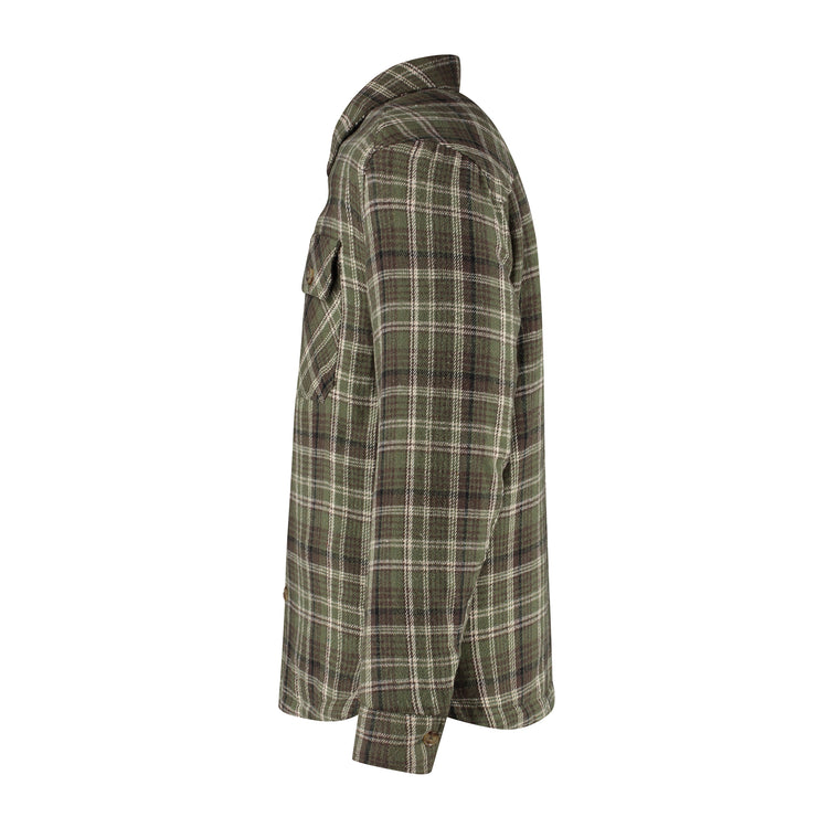 Duke Men - Shacket - Lightweight jacket - Padded shirt - Green L