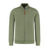 Kevin Men - Outdoor cardigan - Fleece lining - Green F