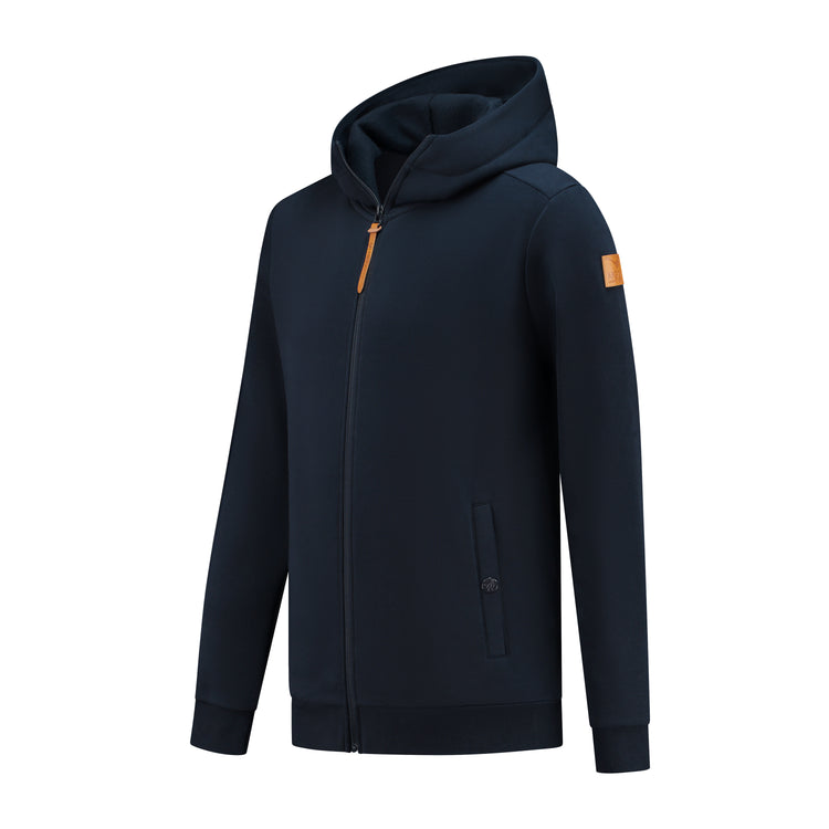 Landon - Sweat jacket - Men - Navy FL