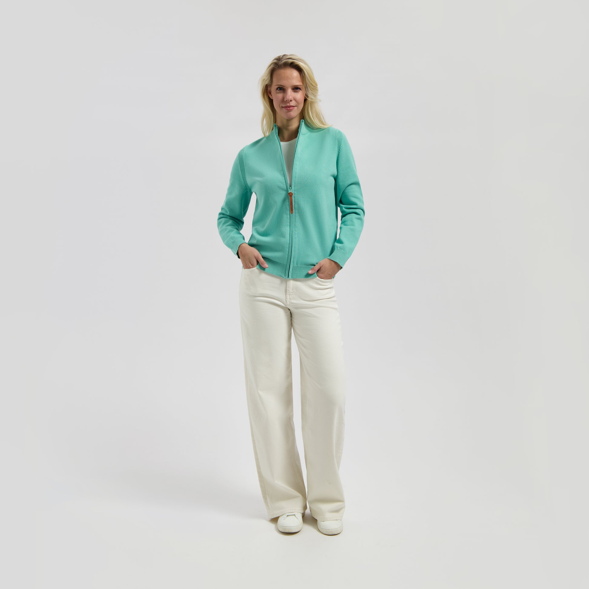 Emily Women - Outdoor cardigan - Mint green MV