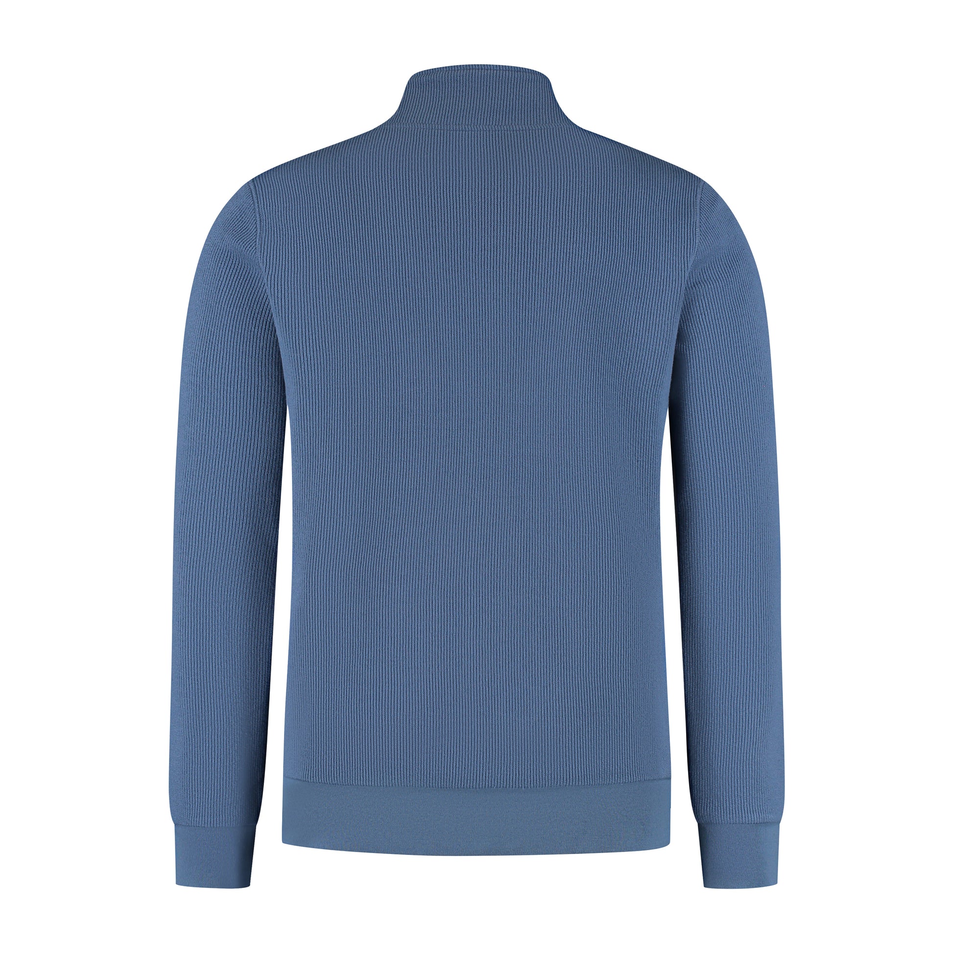 Kevin Men - Outdoor cardigan - Fleece lining - Blue B