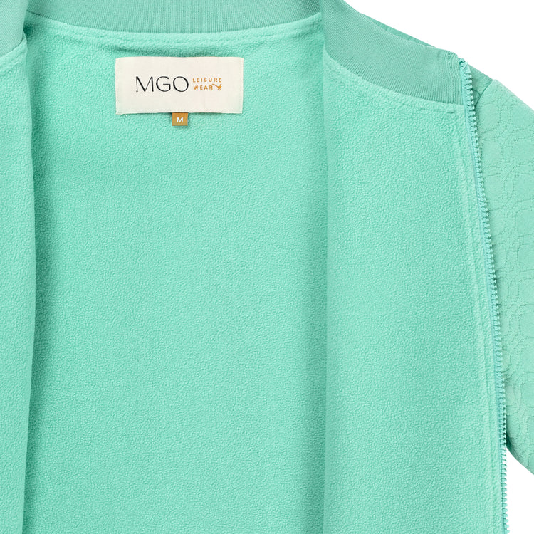 Francis Women - Outdoor cardigan - Fleece lining - Mint green DCI