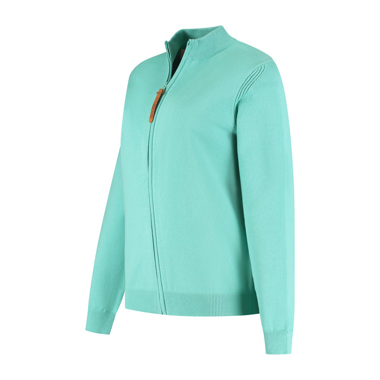 Emily Women - Outdoor cardigan - Mint green FL