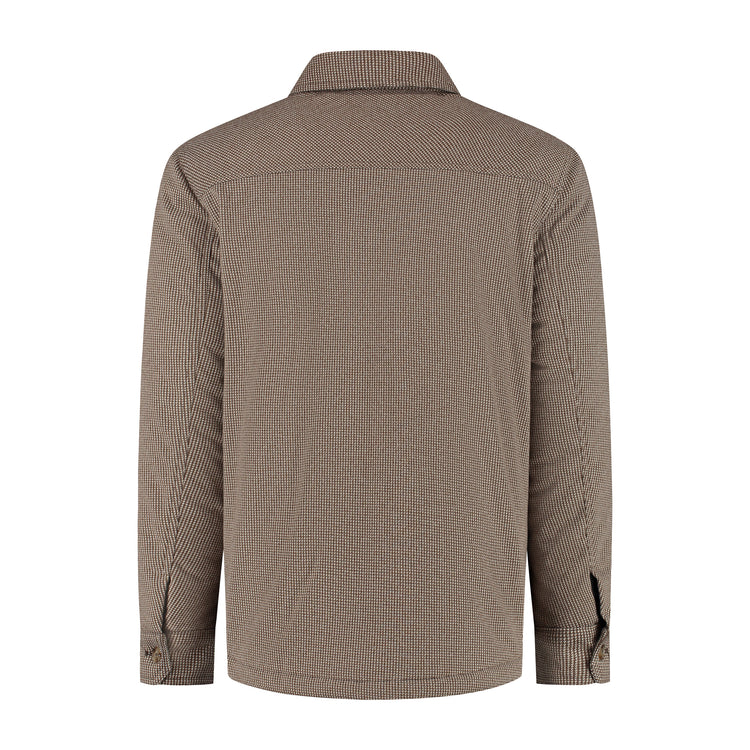 Duke Men - Shacket - Lightweight jacket - Padded shirt - Brown B