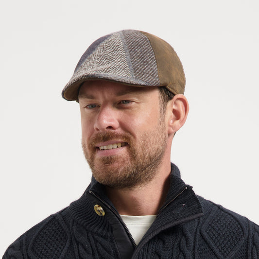 Bude Men - Cap - Wool Blend - Navy MV