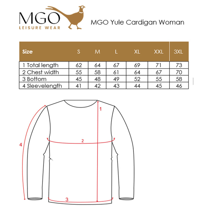 Yule Women - Cardigan - Short sleeves - Blue SC