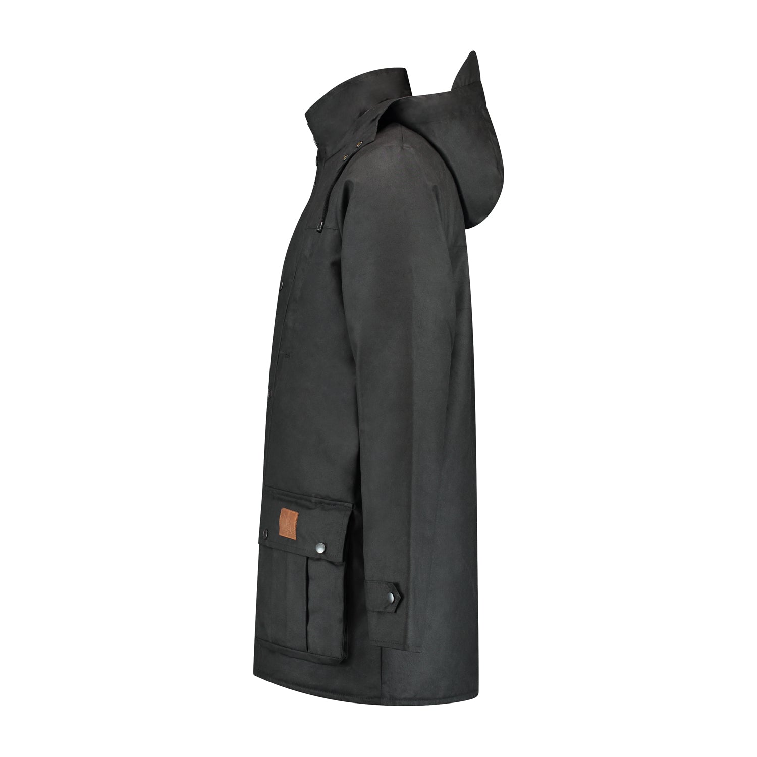 William - Wax jacket - Men - Black L
