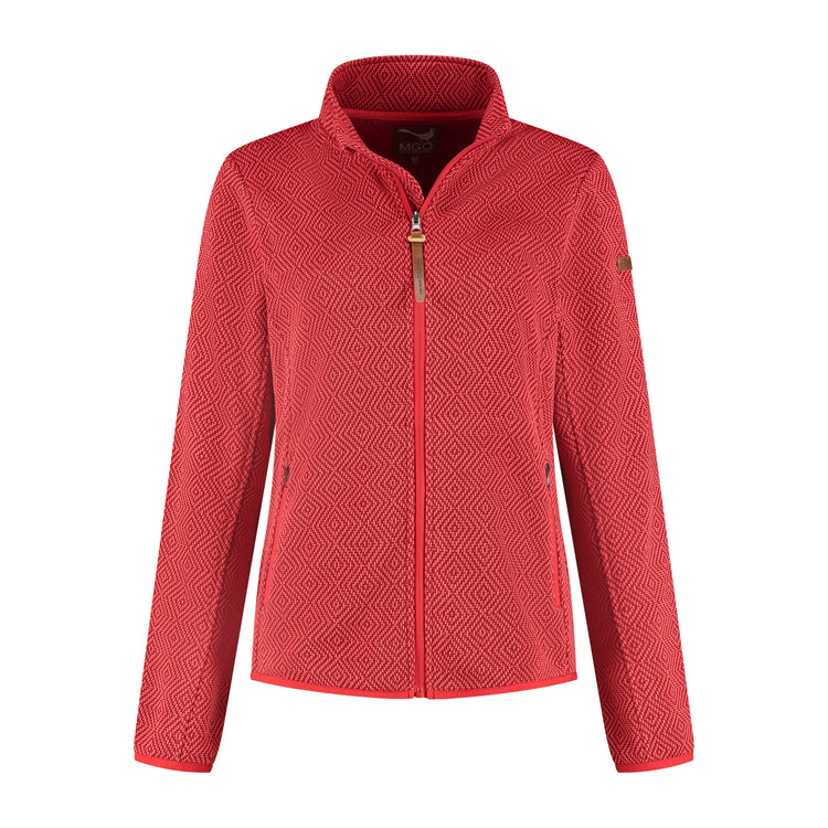 Lucy Men - Outdoor cardigan - Red F