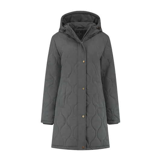 Lauren Women - Winter Coat - Quilted - Antracite F