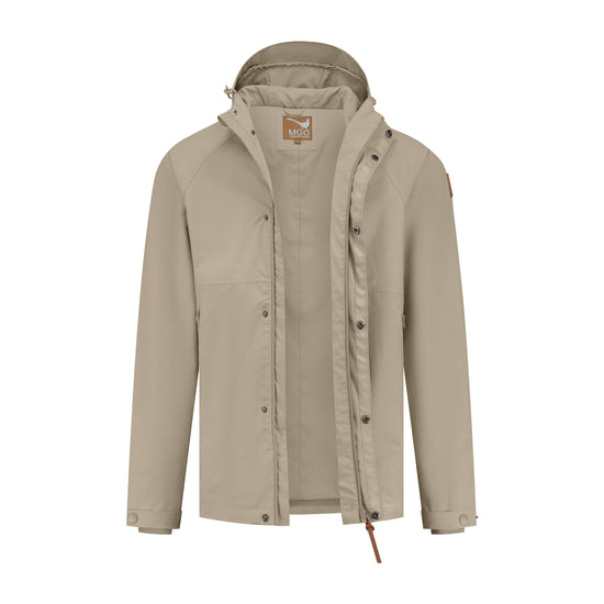 Sid - Waterproof jacket - Men - Taupe CVO