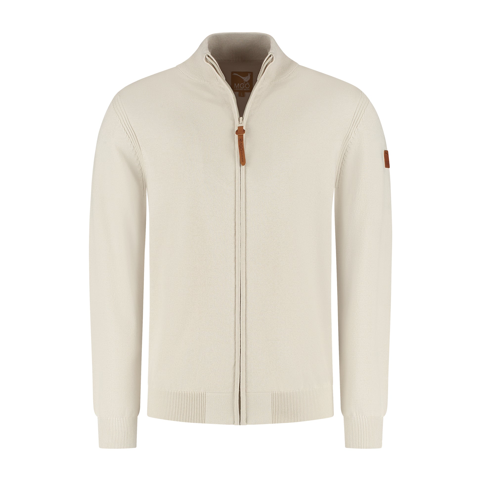 Blake Men - Outdoor cardigan - Sand F