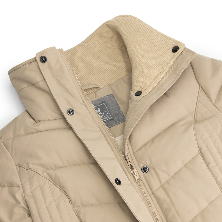 Olivia Women - Puffer jacket - Beige DCB