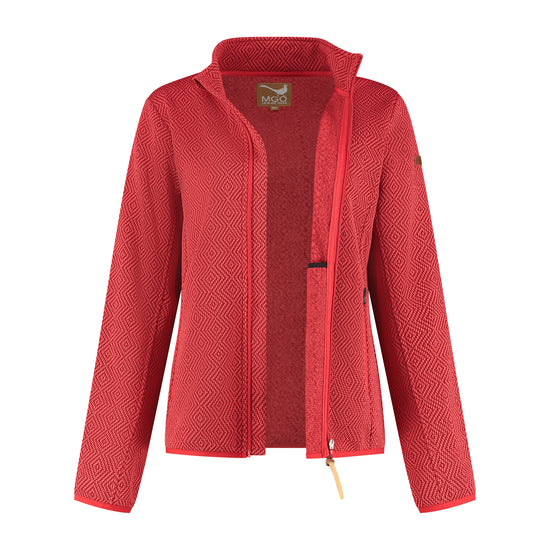 Lucy Men - Outdoor cardigan - Red CVO