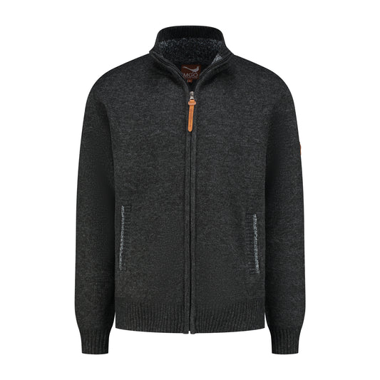 Pine Men - Cardigan - Black F