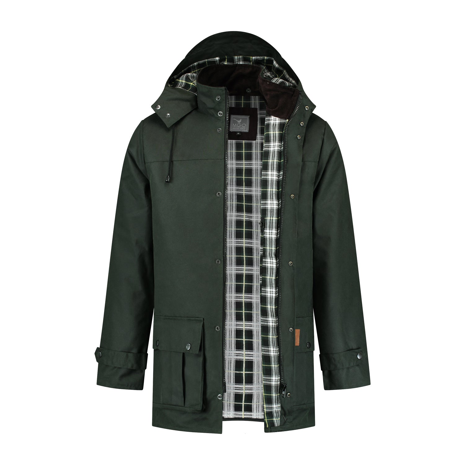 William - Wax jacket - Men - Black CVO