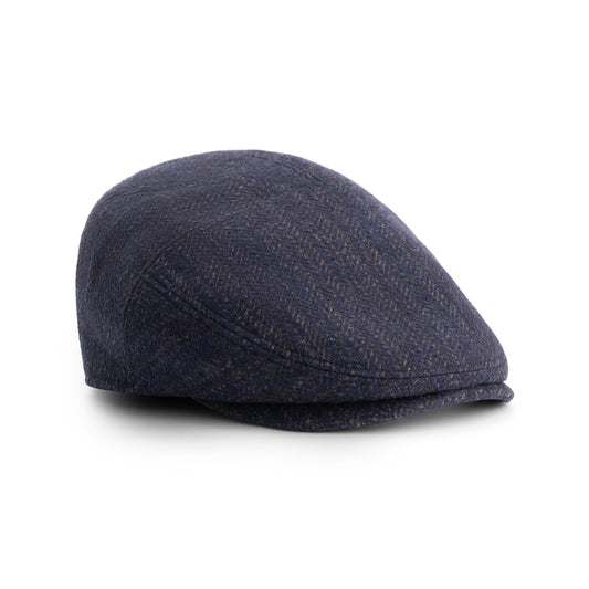Wem Men - Flat Cap - Wool Blend - Navy ACC1
