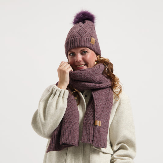 Dawn Women - Scarf - Purple MV