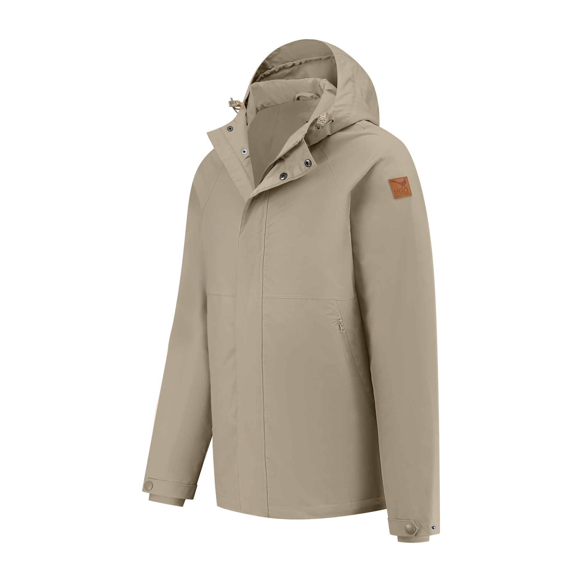 Sid - Waterproof jacket - Men - Taupe FL