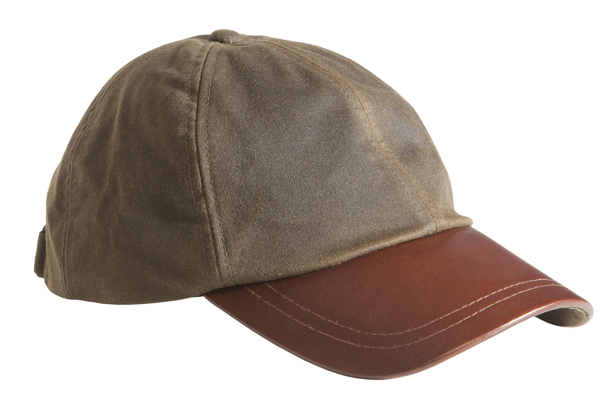 Harry - Wax Baseball Cap - Uni - Olive ACC1